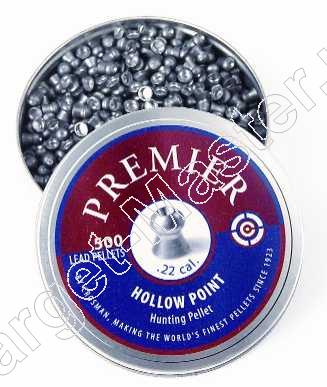 CROSMAN  -  Luchtdruk Kogeltjes  -  kaliber 5.50mm  -  PREMIER HOLLOW POINT  -  inhoud 500